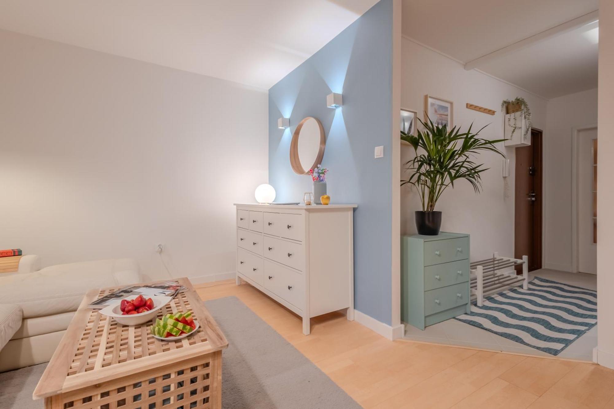 Rezydencja Filmowa- Wygodny Apartament 10 Min Od Lotniska I Centrum Apartment Warsawa Bagian luar foto